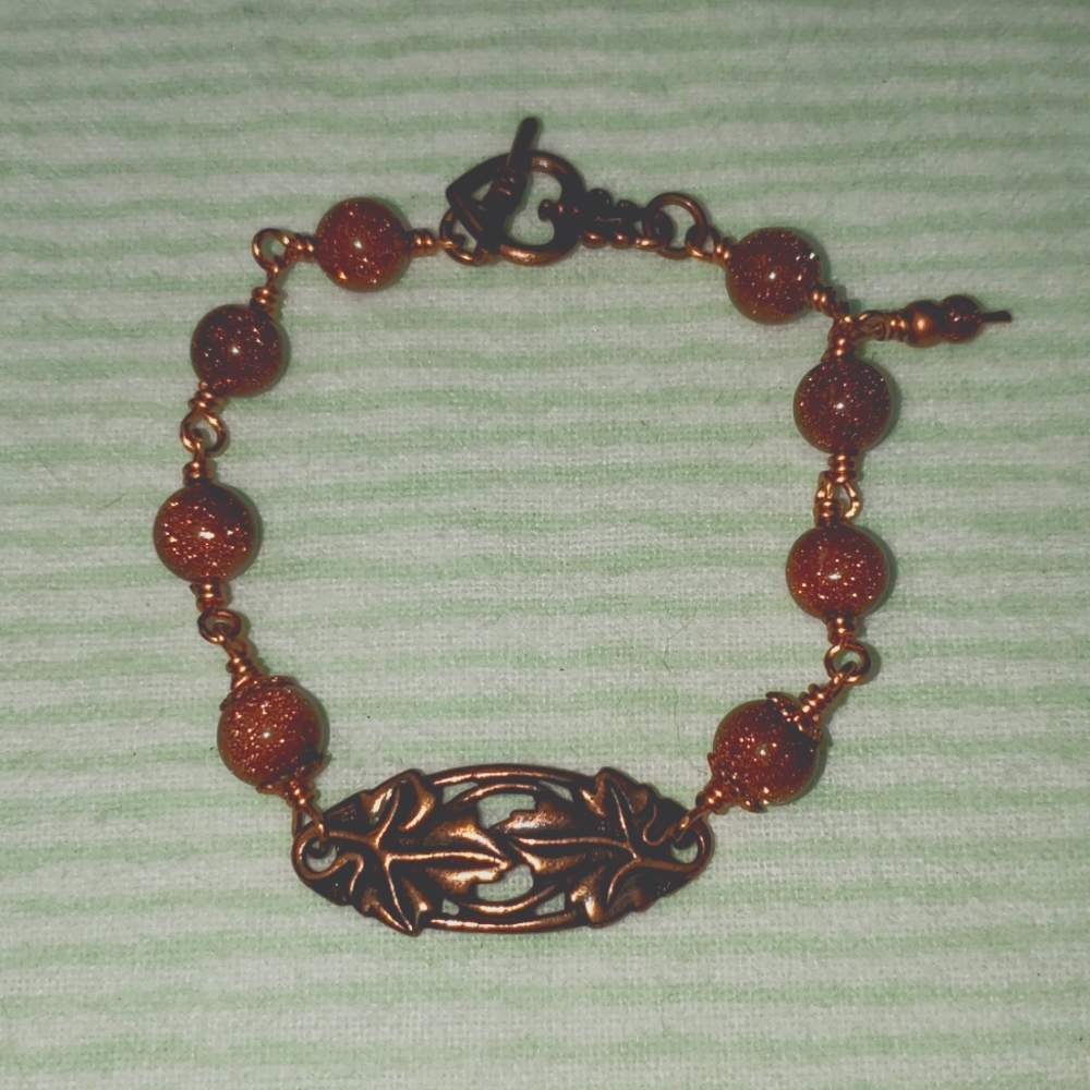 Copper Sandstone Bracelet!